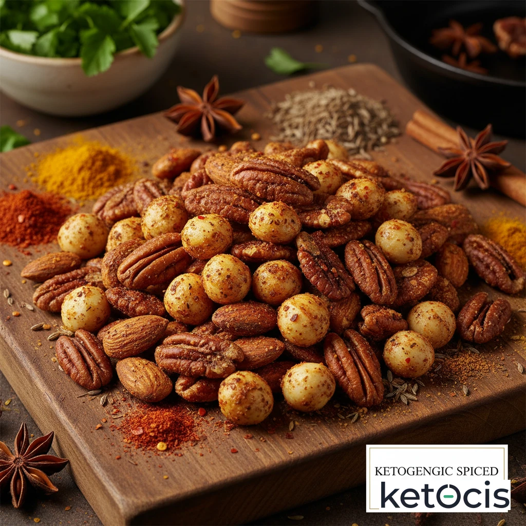 Mix de Frutos Secos Cetogénico Tostado con Especias