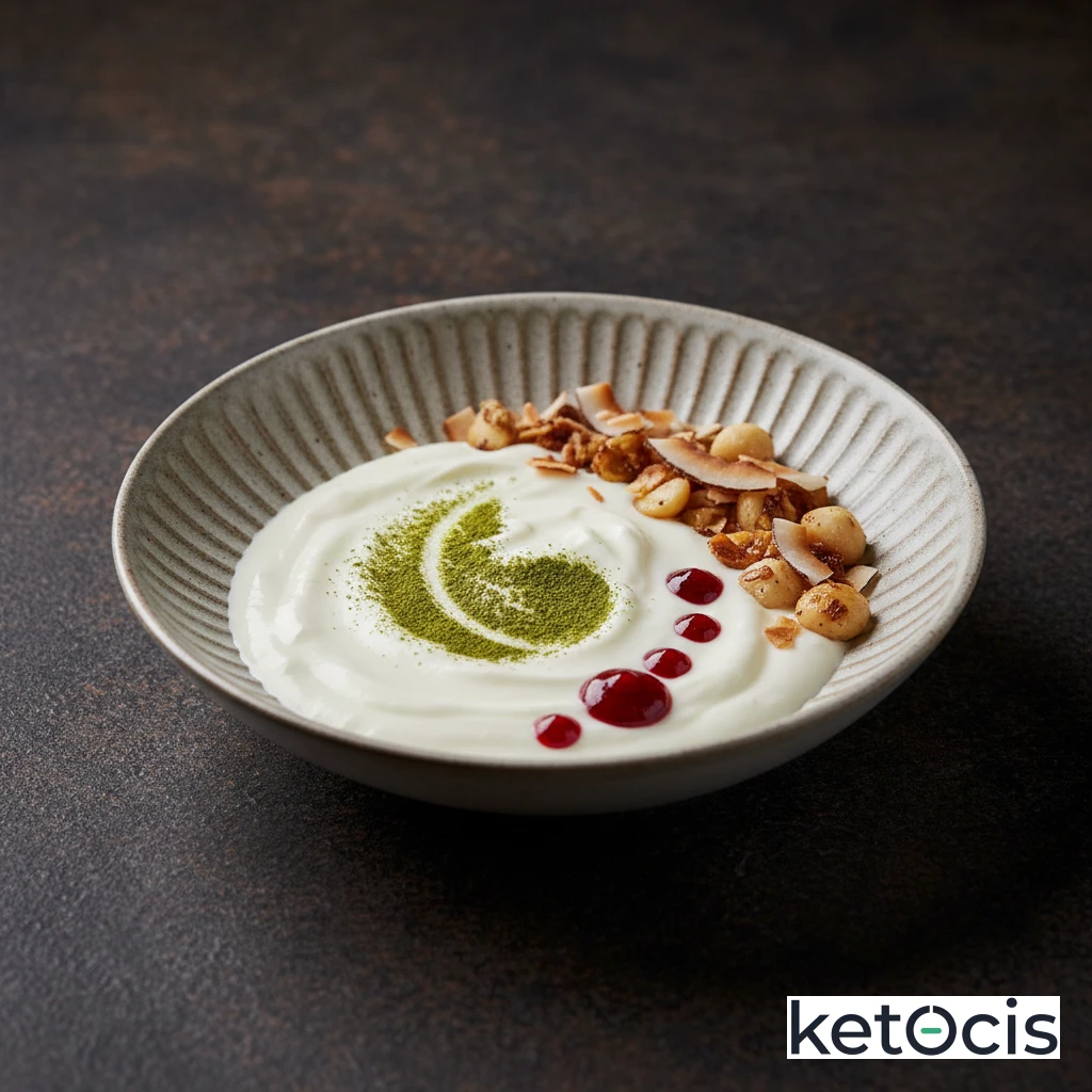 Yogur Keto de Leche de Coco Fermentada Casero