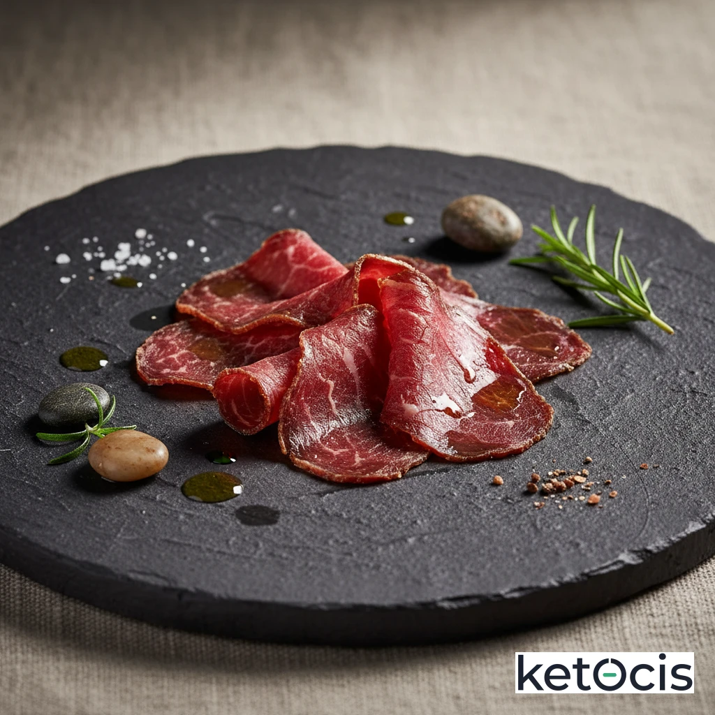 Cecina de Res Cetogénica Secada en Casa