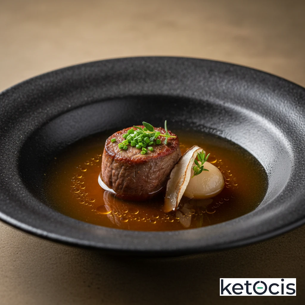 Consomé Keto de Res Concentrado para Ayuno Intermitente