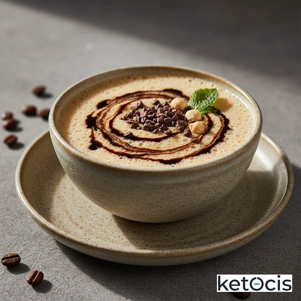 Batido Keto Matutino Sabor Moka Casero Falso Energizante