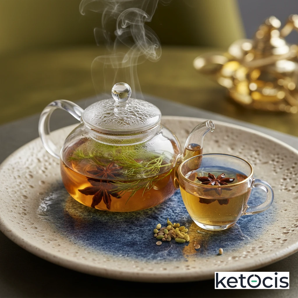 Té de Hinojo Fresco y Anís Estrellado Digestivo