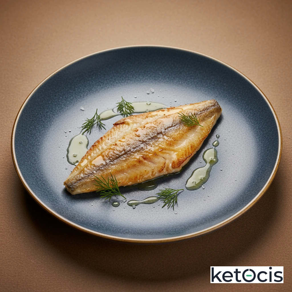 Lenguado a la Plancha Suave con Gotas de Limón Natural Fresco
