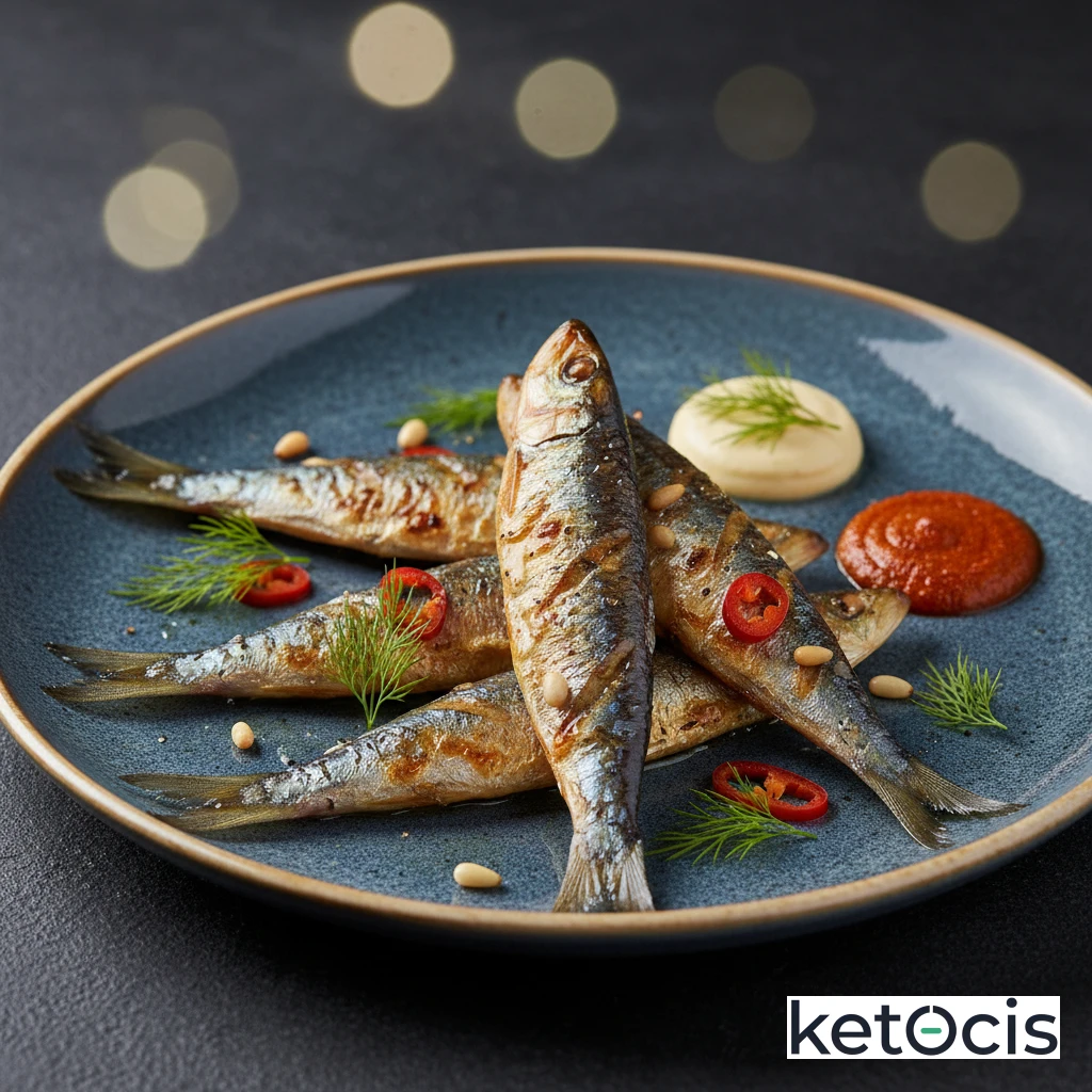 Sardinas Frescas Asadas a la Plancha Ricas en Omega Tres Puro