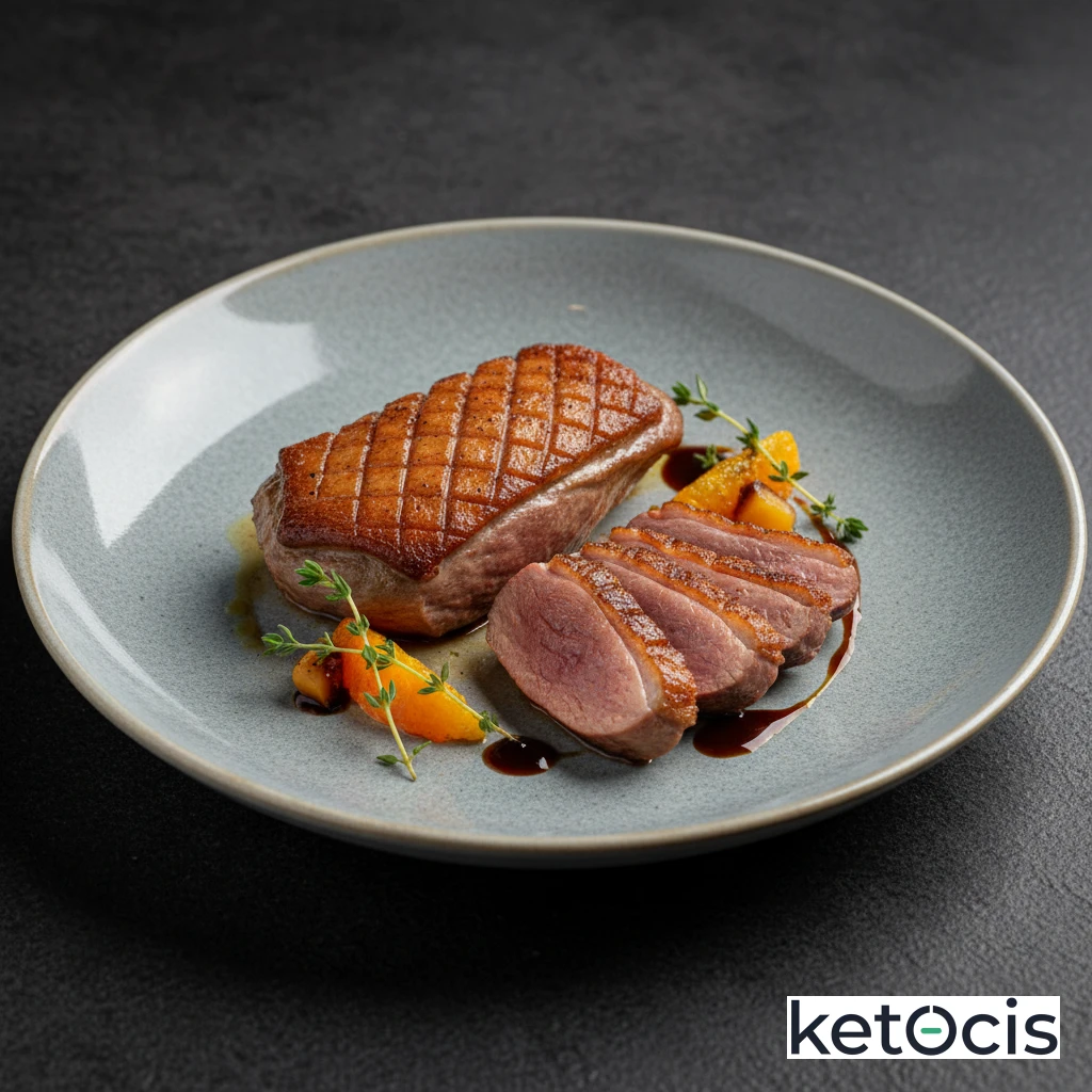 Pechuga de Pato Magret a la Plancha en su Propia Grasa Natural Sano