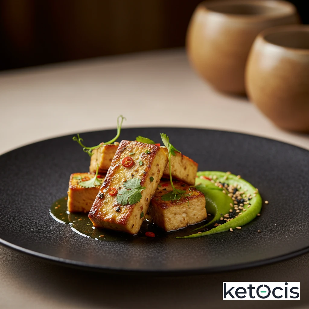 Tofu Firme a la Plancha Marinado en Especias y Tamari Sano