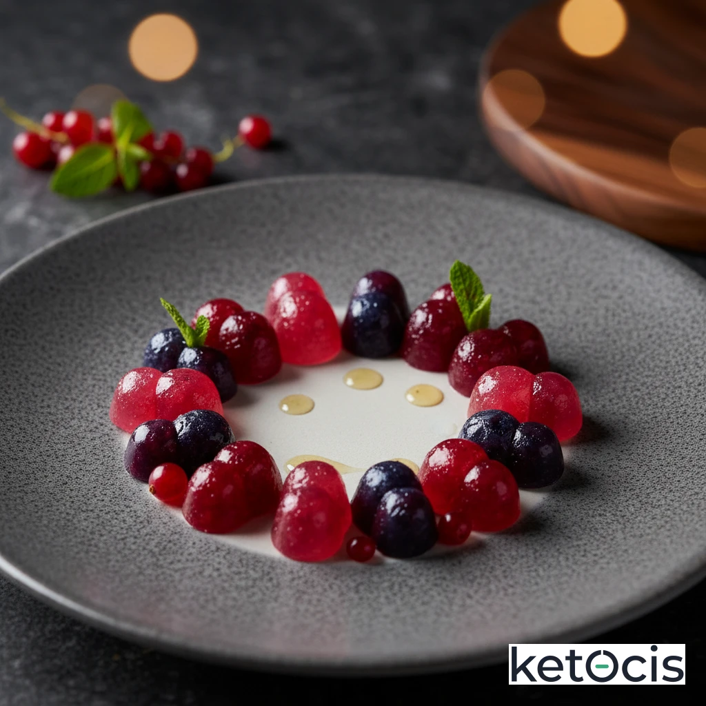 Gominolas Keto Caseras de Frutos Rojos y Gelatina Neutra