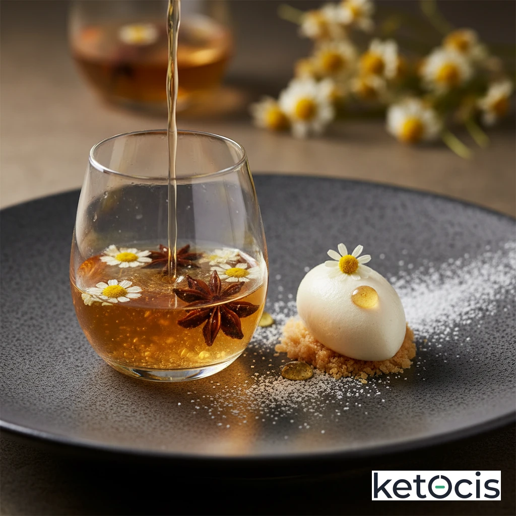 Infusión de manzanilla y anís estrellado para la digestión
