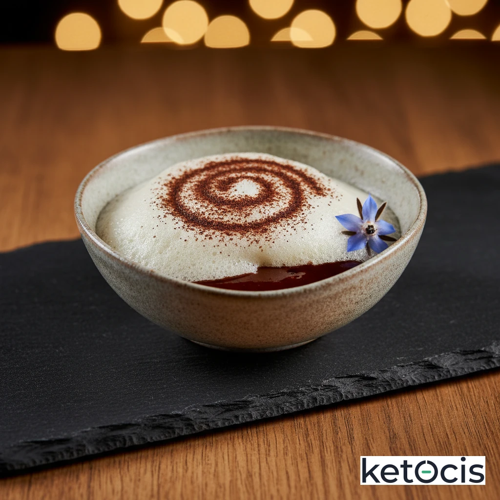 Leche de cáñamo casera batida con cacao puro sin azúcar
