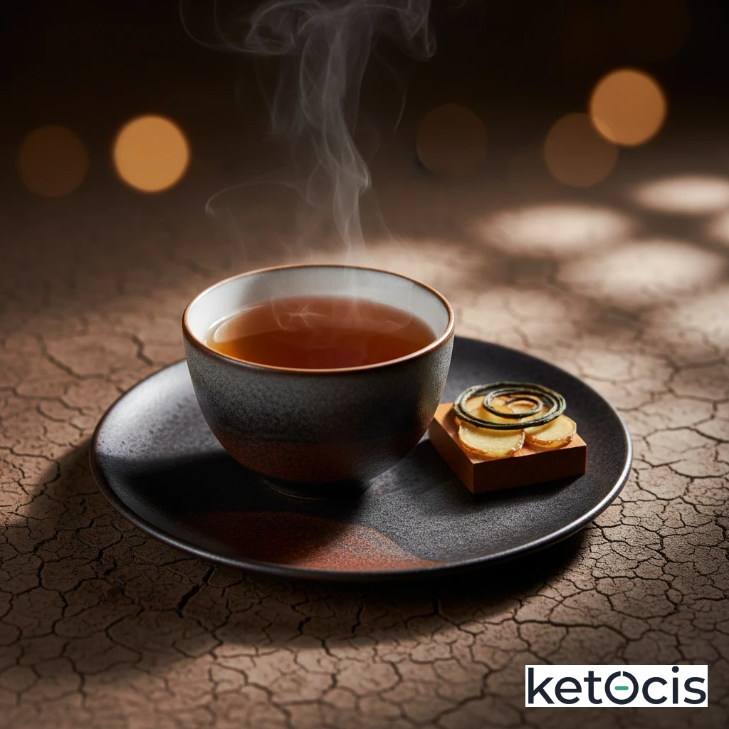 Té rojo pu erh caliente digestivo post comidas