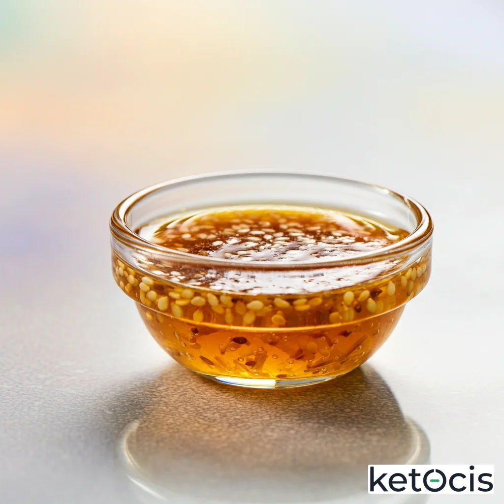 Aderezo Jengibre-Sésamo: Sabor Keto, Grasa Funcional