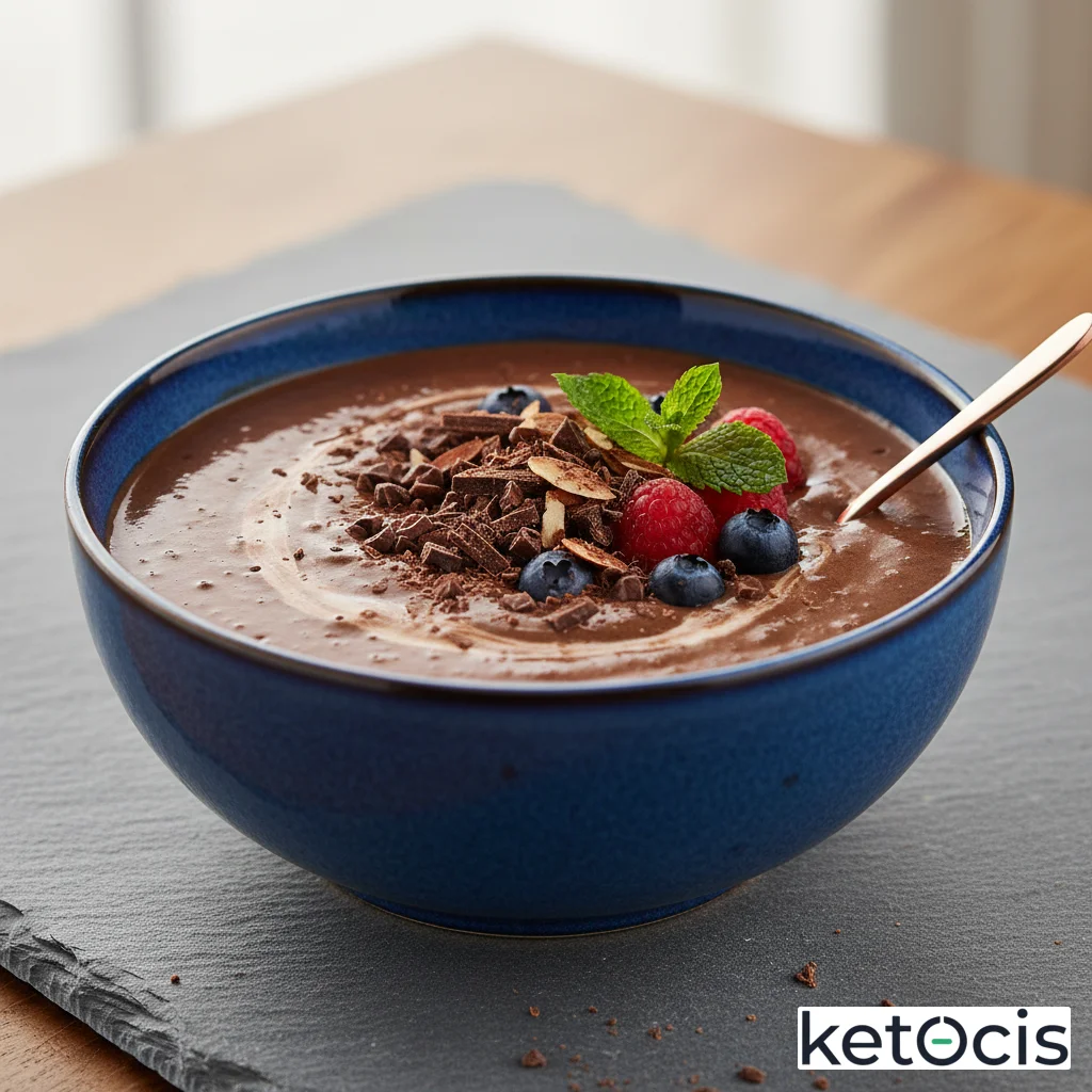 Batido de colágeno marino sabor chocolate con leche de almendras