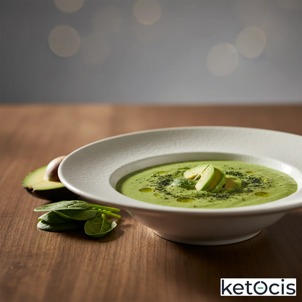 Batido matutino de aguacate espinaca y proteína de suero aislada