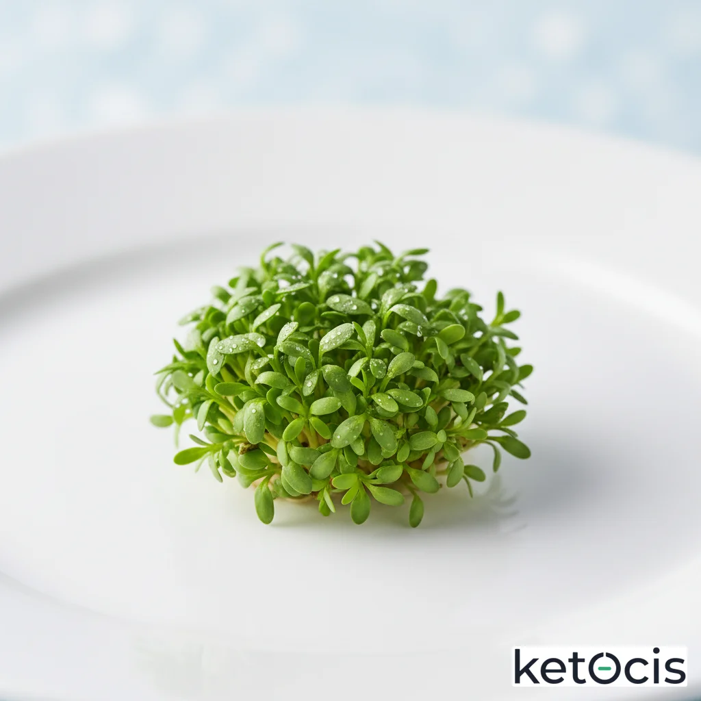 Berro de Jardín: El Microverde Keto que Optimiza tu Metabolismo