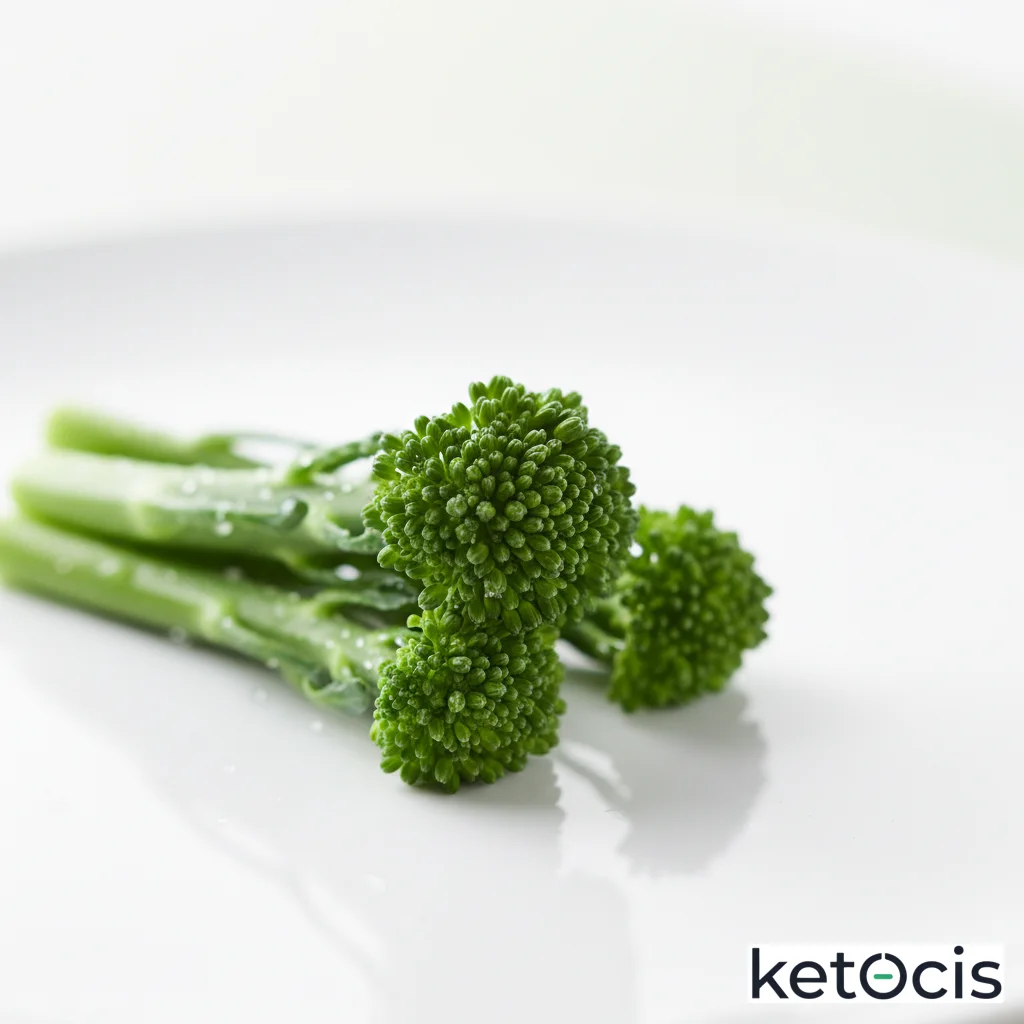 Broccolini: El Crucifero Keto que Optimiza tu Metabolismo