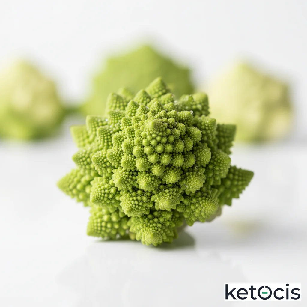 Romanesco: Joya Fractal Keto para Metabolismo Óptimo