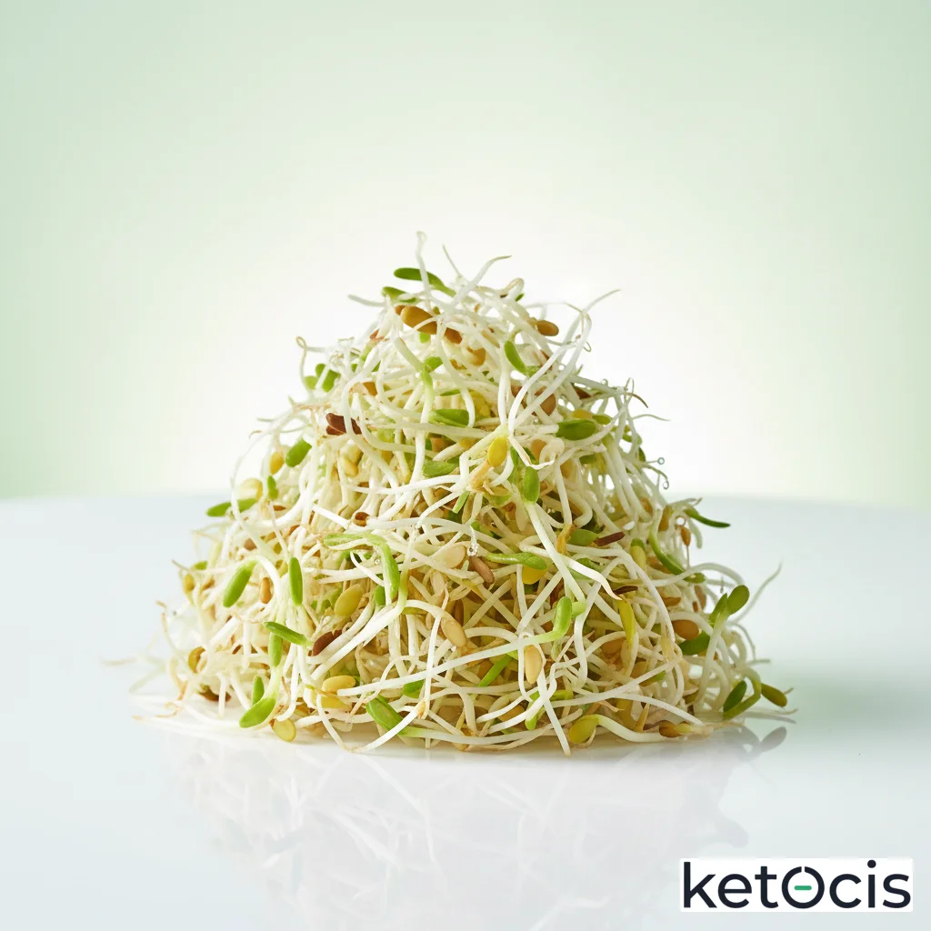 Brotes de Alfalfa: Micro-Nutrición Keto sin Compromisos Glucémicos
