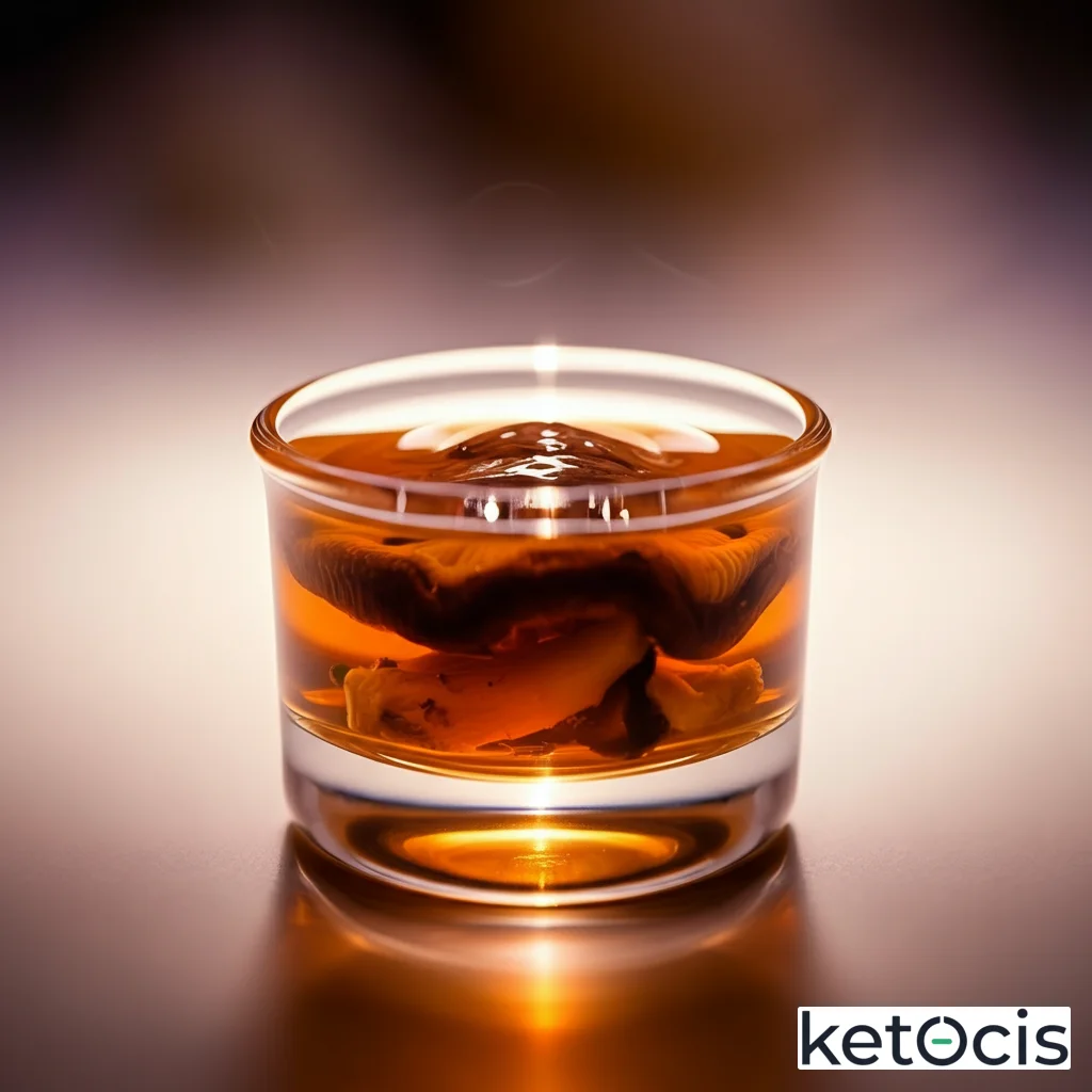 Caldo de Shiitake: Elixir Umami para la Cetosis Profunda