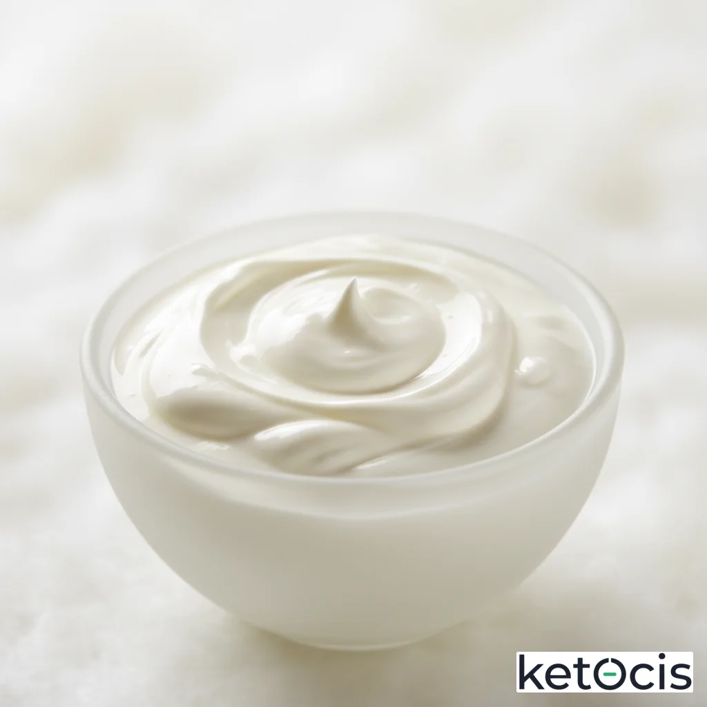 Crema Agria: Grasa Pura para tu Keto Óptimo