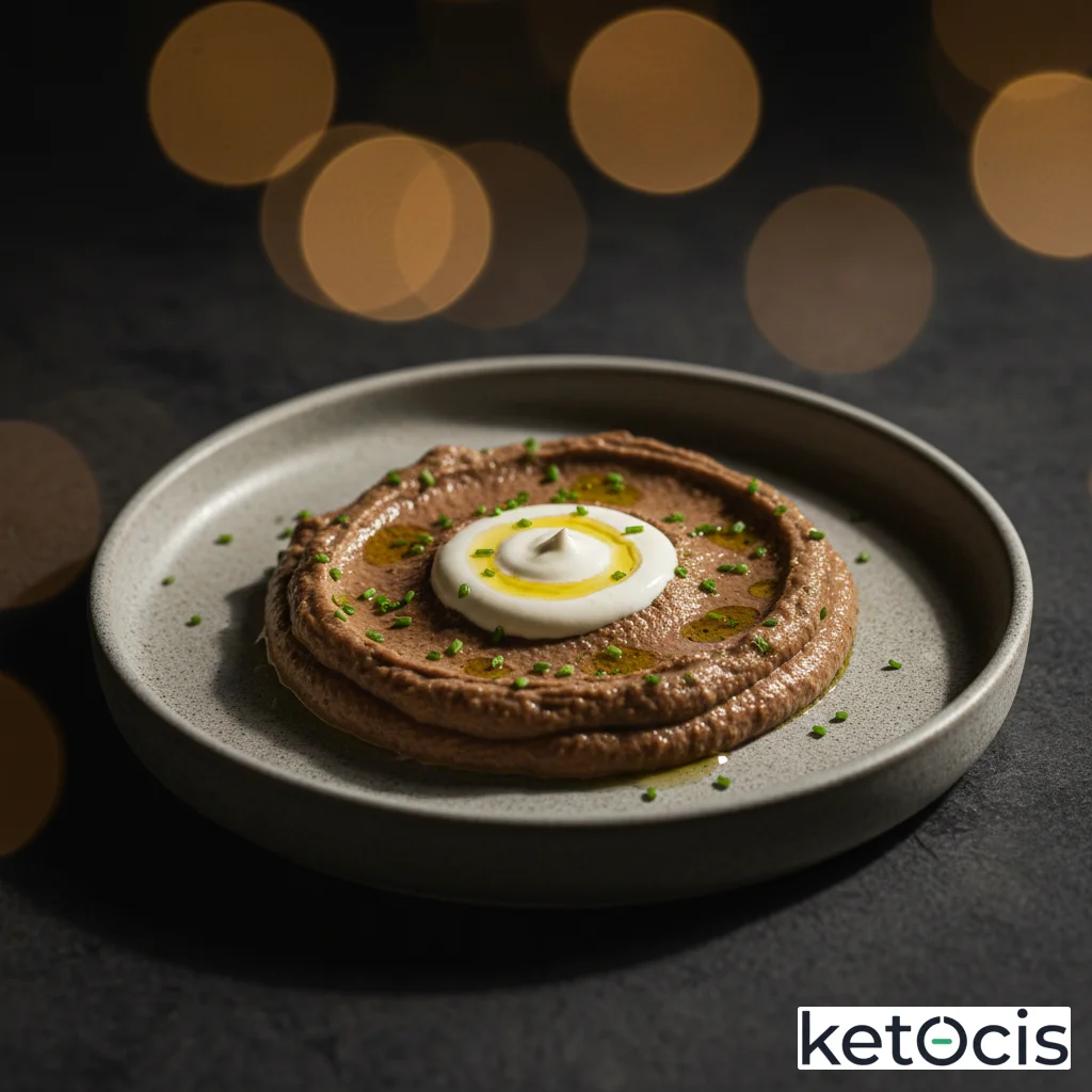 Crema de champiñones portobello asados batida con un chorrito de nata