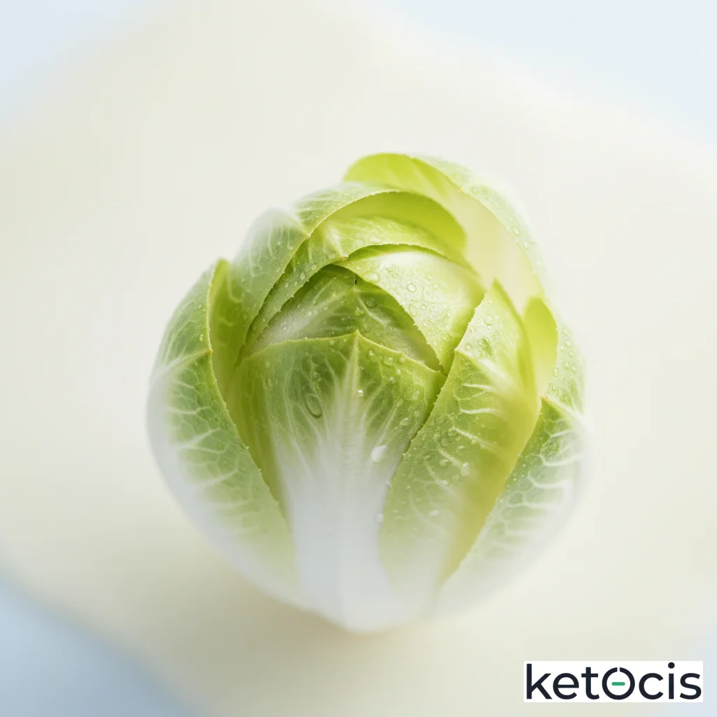 Escarola Lisa: Soporte Keto Crujiente y Glucémicamente Neutro