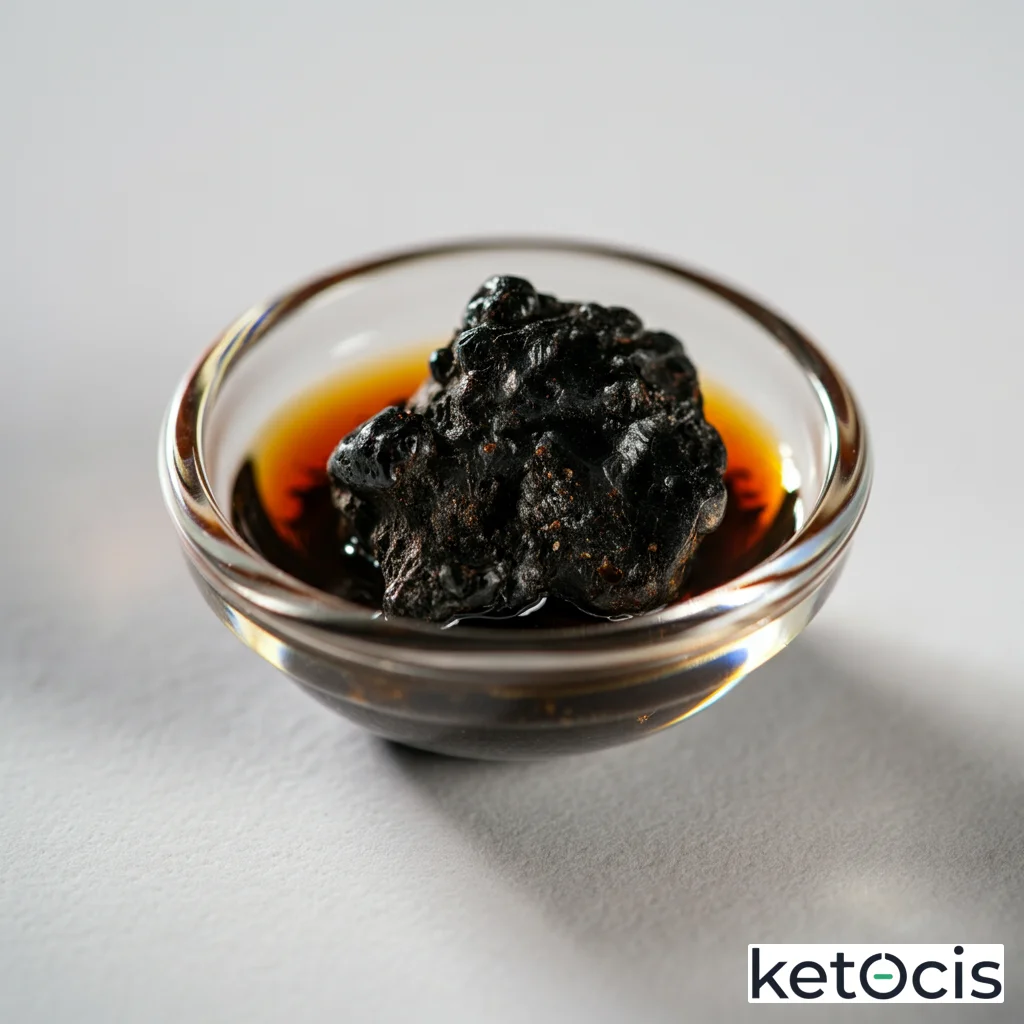 Shilajit Purificado: Potenciador Keto-Metabólico Superior