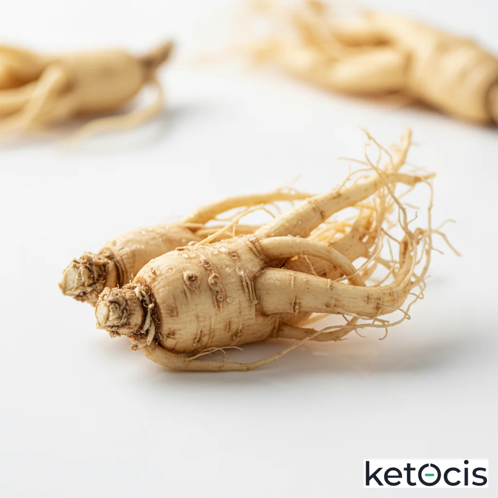 Ginseng Fresco: Adaptógeno Keto para Claridad y Resistencia Celular