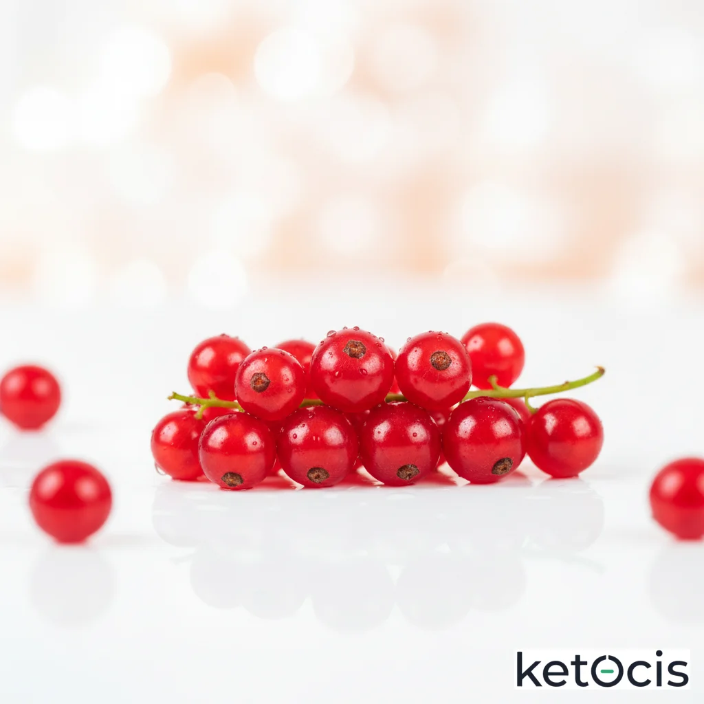 Grosella Roja: Antioxidantes Keto sin Compromiso Glucémico