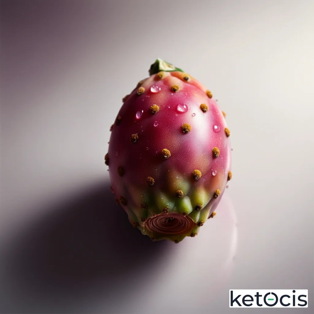 Higos Chumbos Rojos: Antioxidantes Keto sin Picos Glucémicos