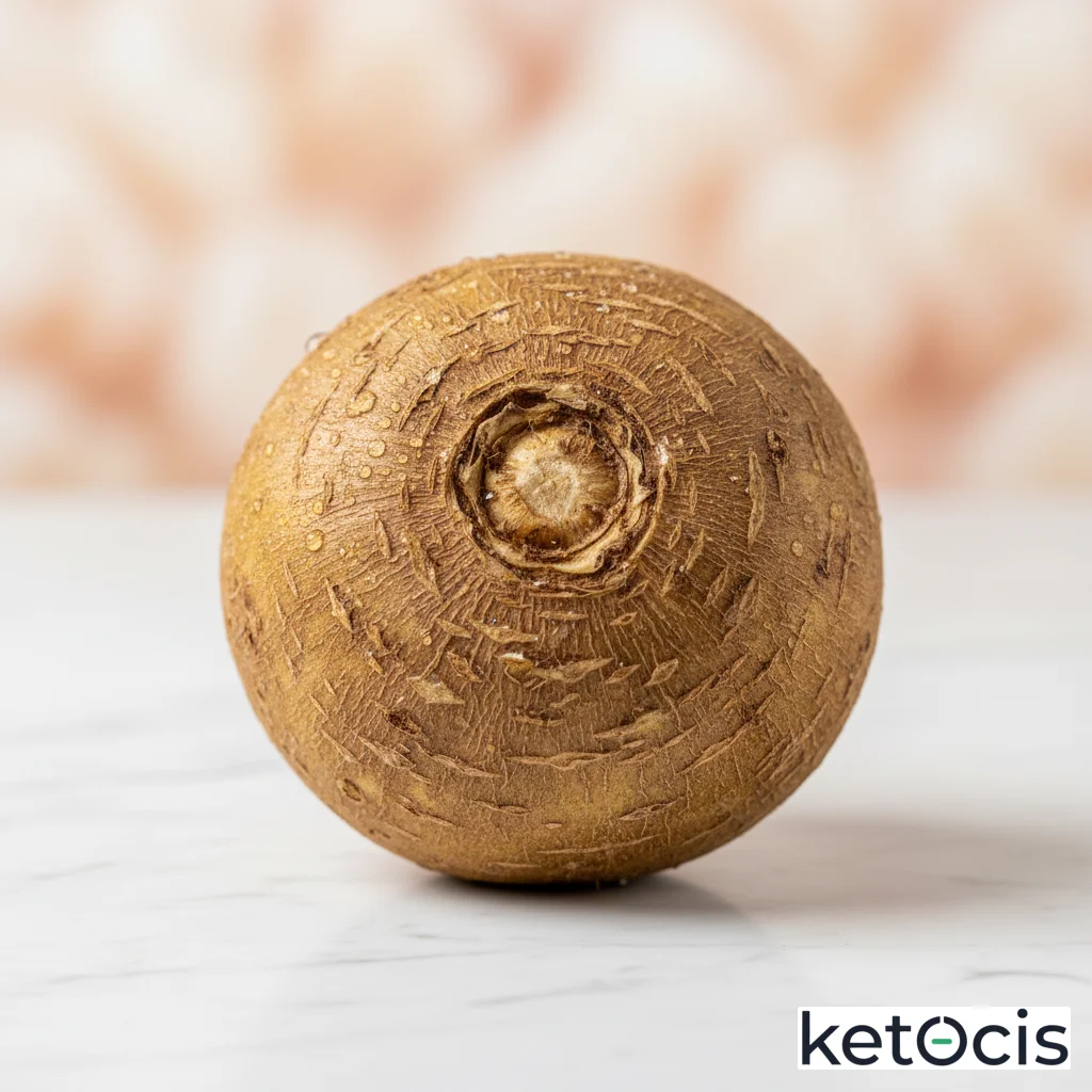 Jícama: Crujiente Keto, Glucosa Estabilizada, Inflamación Reducida.