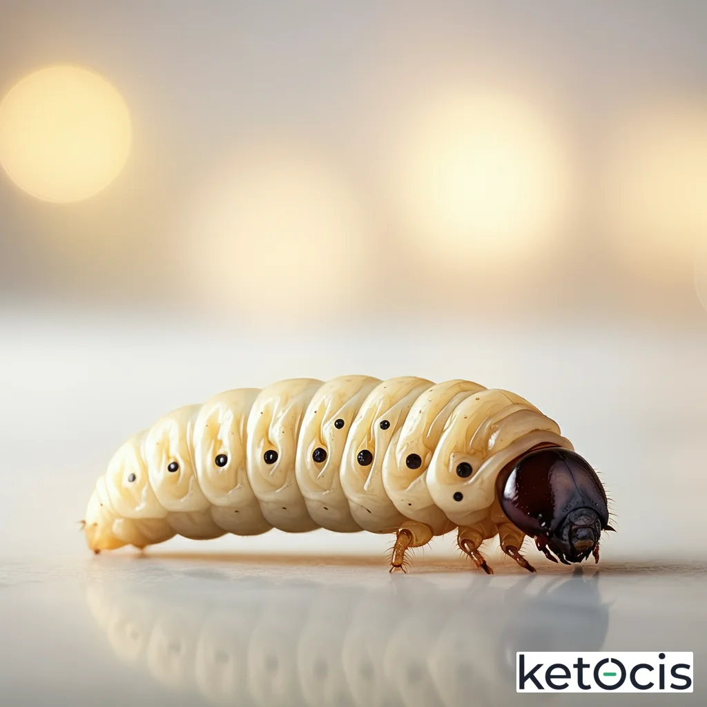 Larva Rinoceronte: Proteína Pura para Cetosis Óptima