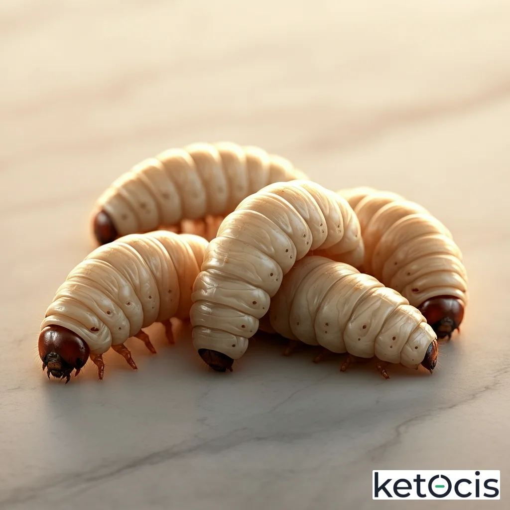 Larva Mosca Soldado Negra: Proteína Sostenible Keto Premium