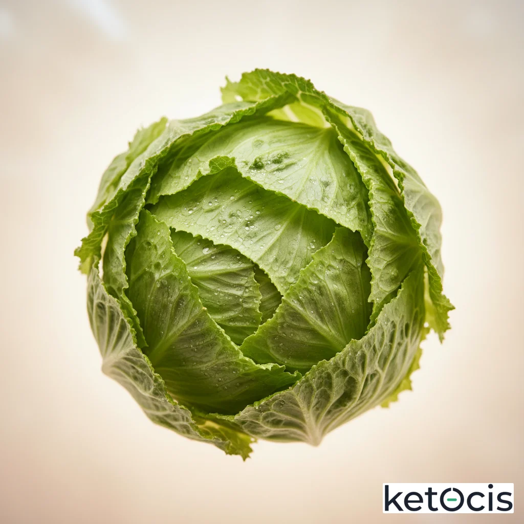 Lechuga Iceberg: Crujiente Hidratación Ceto, Cero Picos Glucémicos