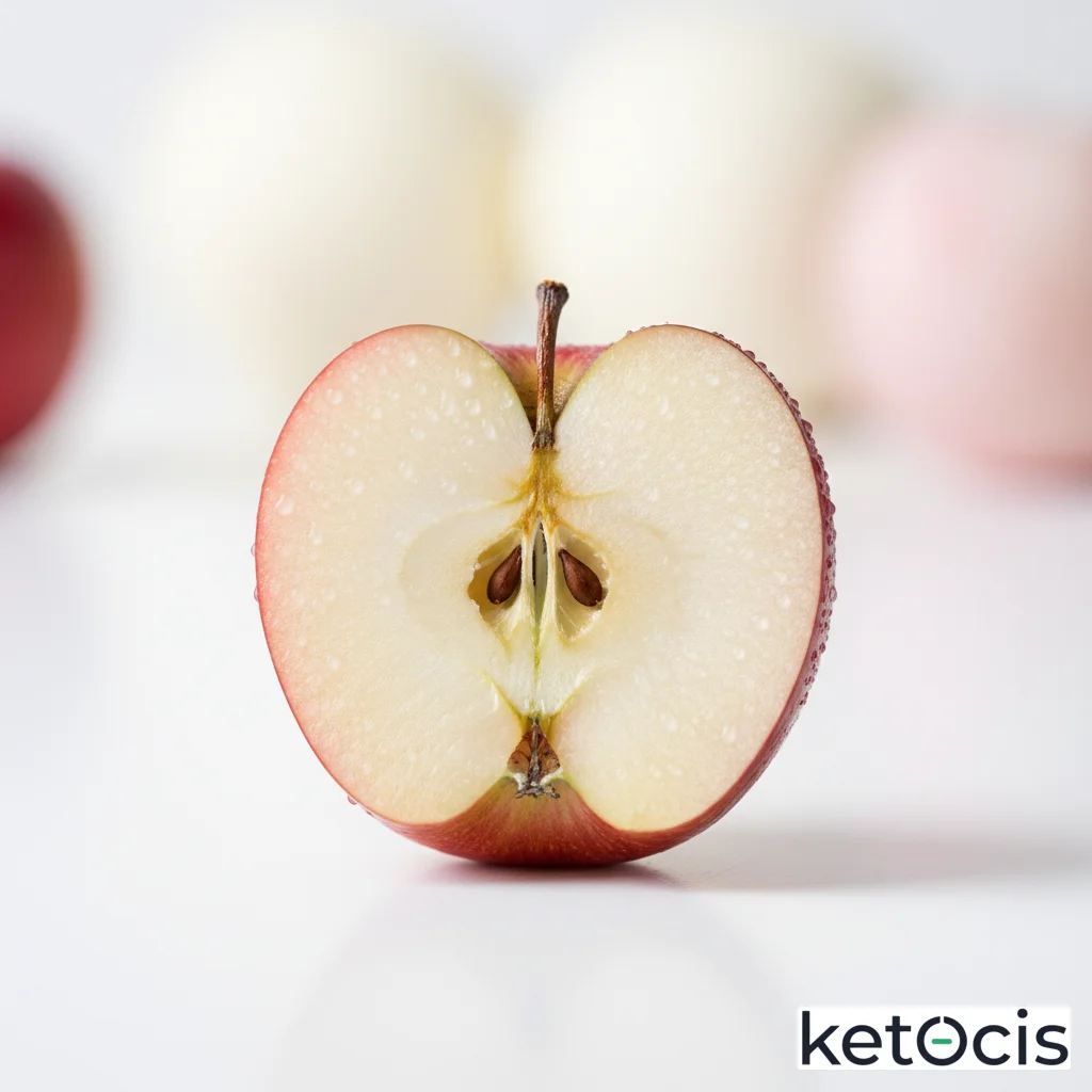 Manzana: Precaución Glucémica en su Régimen Cetogénico.