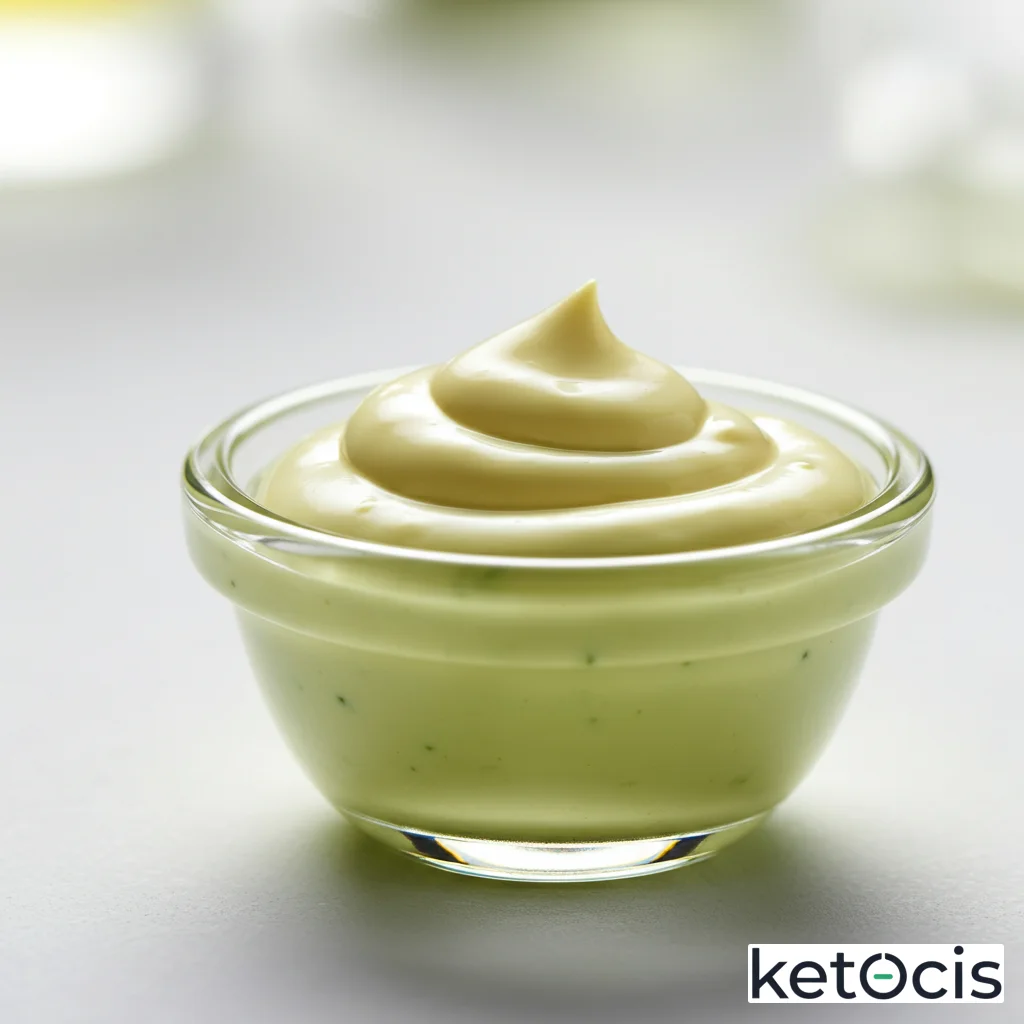 Mayonesa de Aguacate: Grasa Pura para Cetosis Óptima