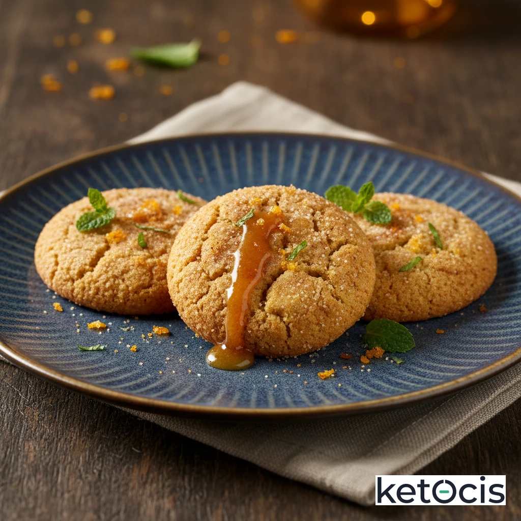 Galletas de canela y jengibre hechas con harina de almendras