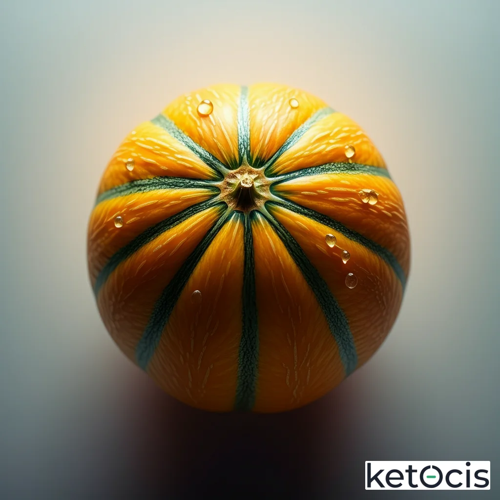 Melón Galia: Hidratación Keto Sin Picos de Glucosa