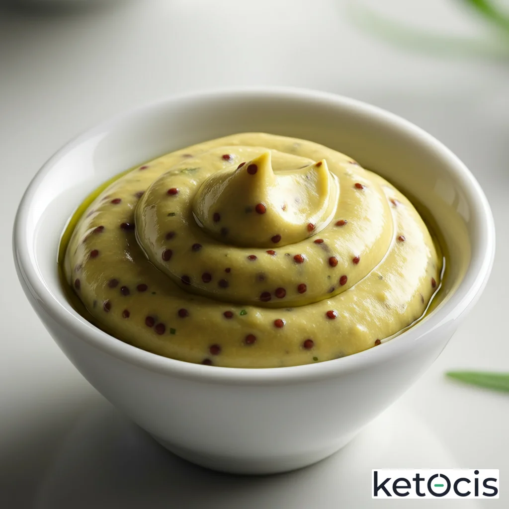 Mostaza al Estragón: Sabor Keto Sofisticado sin Compromiso Glucémico