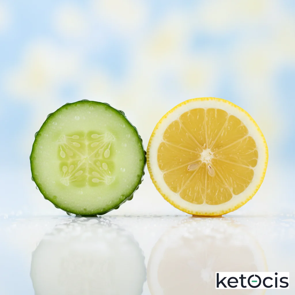 Pepino Limón: Hidratación Keto Pura, Sin Picos Glucémicos