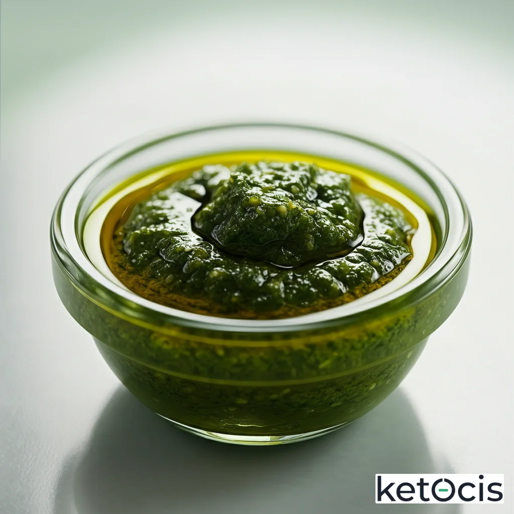 Pesto Genovés: Potencia Cetogénica con Grasa Saludable