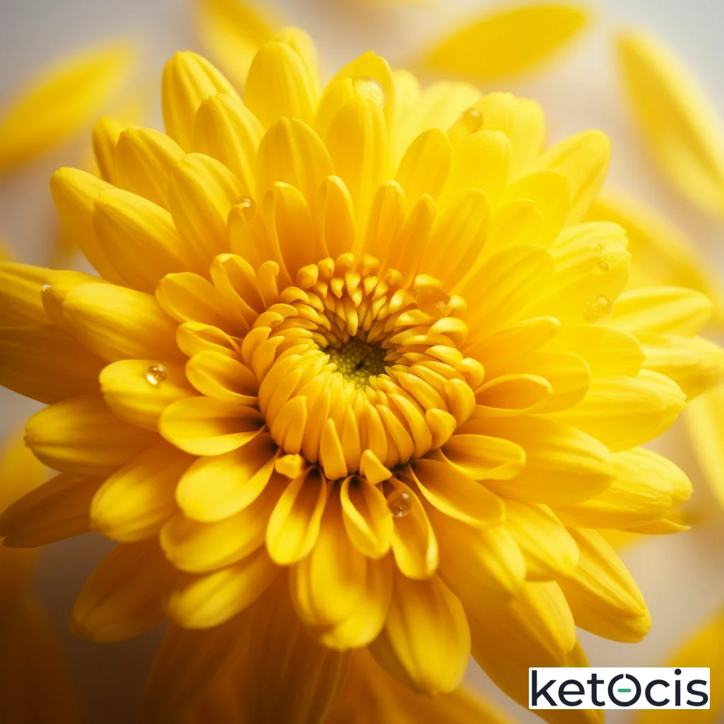 Crisantemo: Potencia Floral Antioxidante para la Cetosis