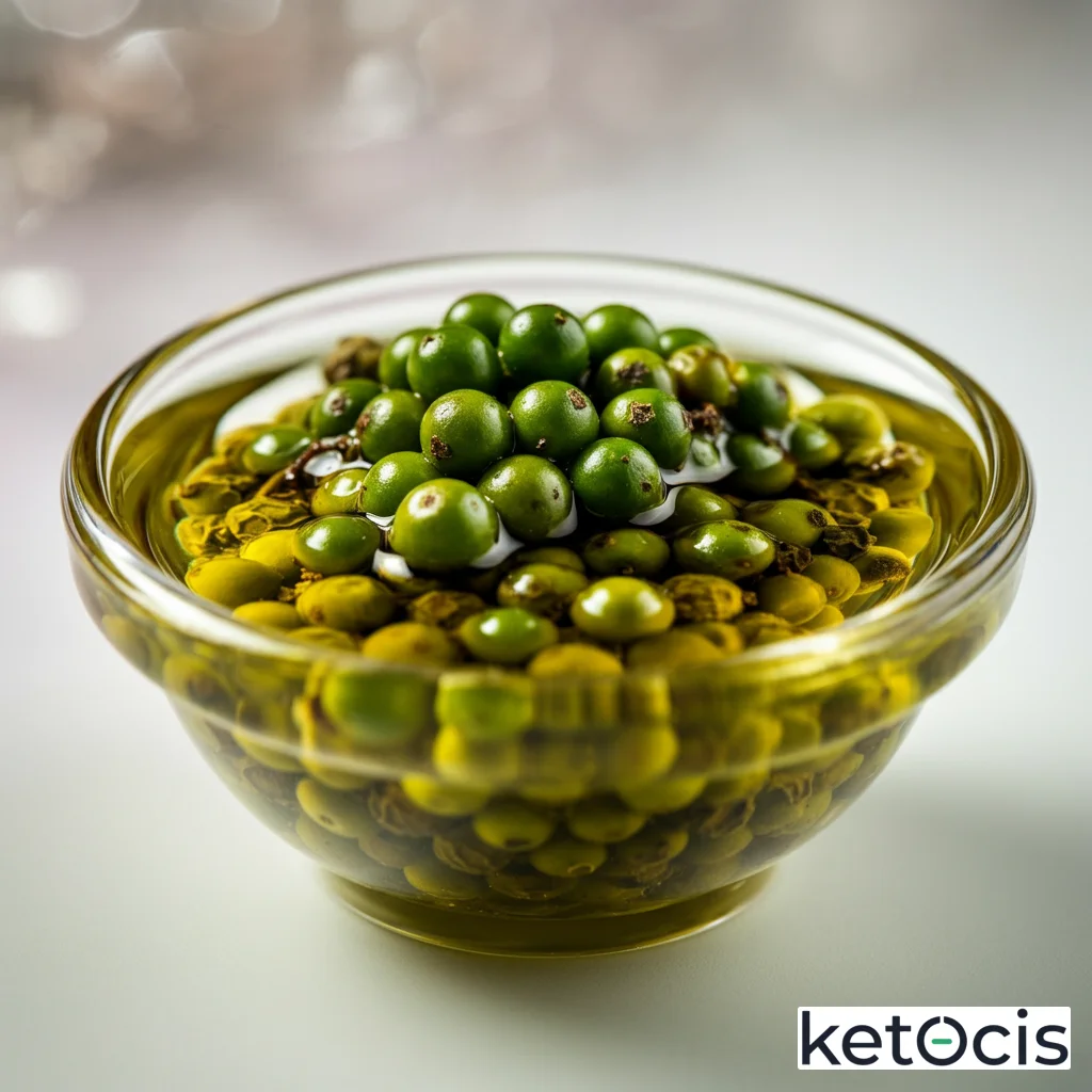 Pimienta Verde en Salmuera: Potenciador Keto Sutil y Aromático