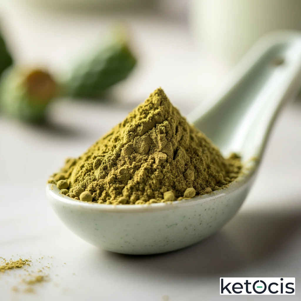 Nopal en Polvo: Optimización Glucémica y Fibra Cetogénica