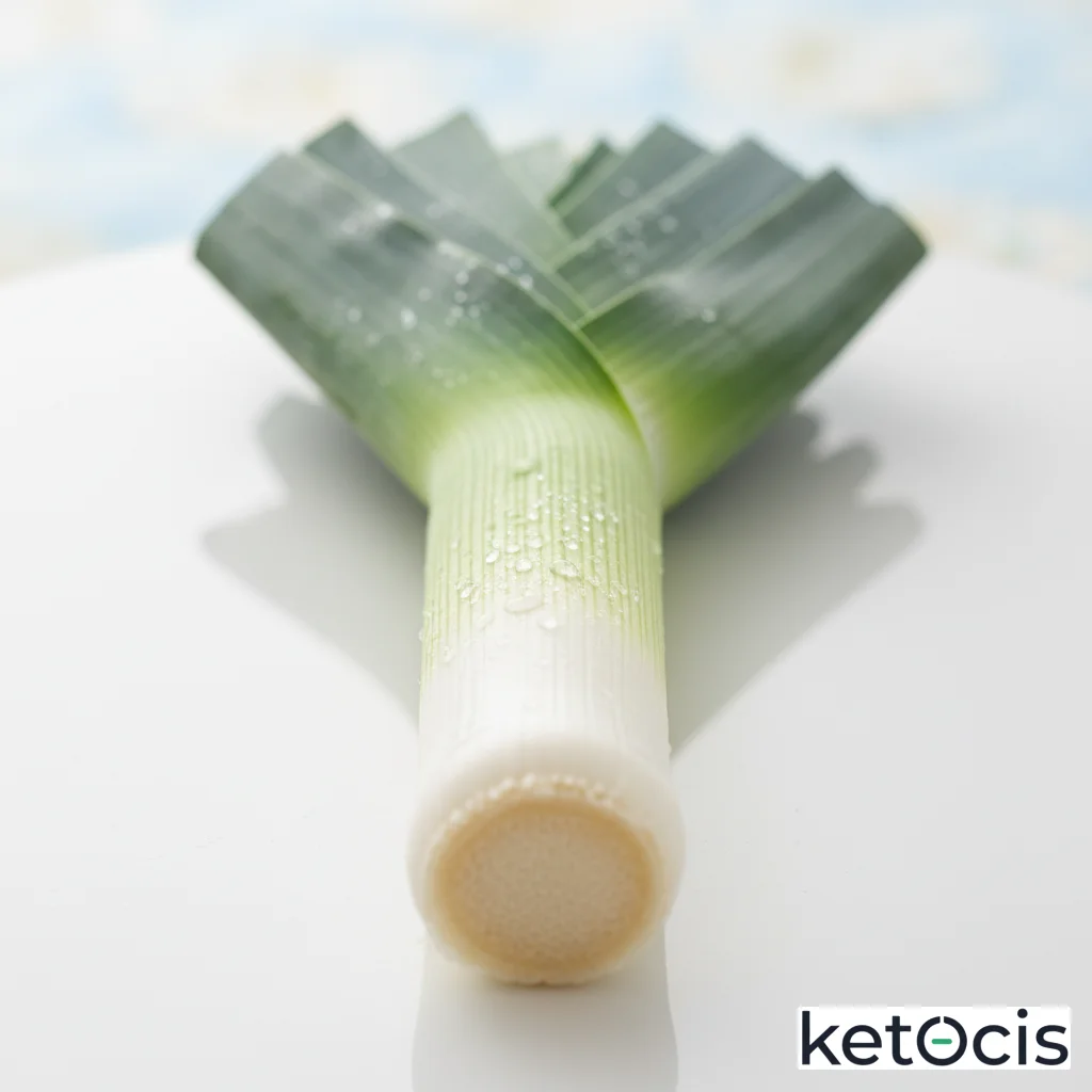 Puerro: Sabor sublime, cetosis optimizada, glucosa controlada.