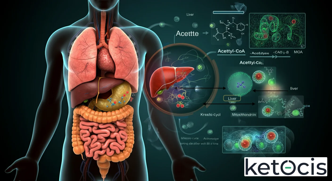 Acetato: Guía Definitiva de su Rol Metabólico en Cetosis