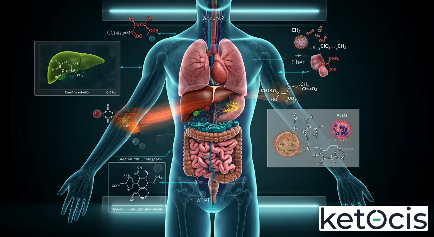 Acetato: El Metabolito Clave en Cetosis y Salud Metabólica