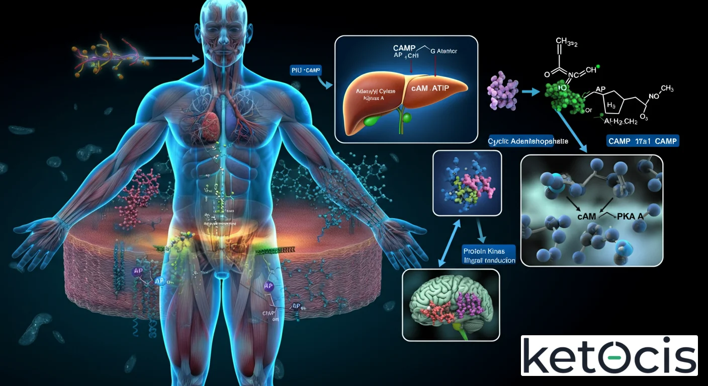 AMP Cíclico: El Segundo Mensajero Vital para Metabolismo y Cetosis