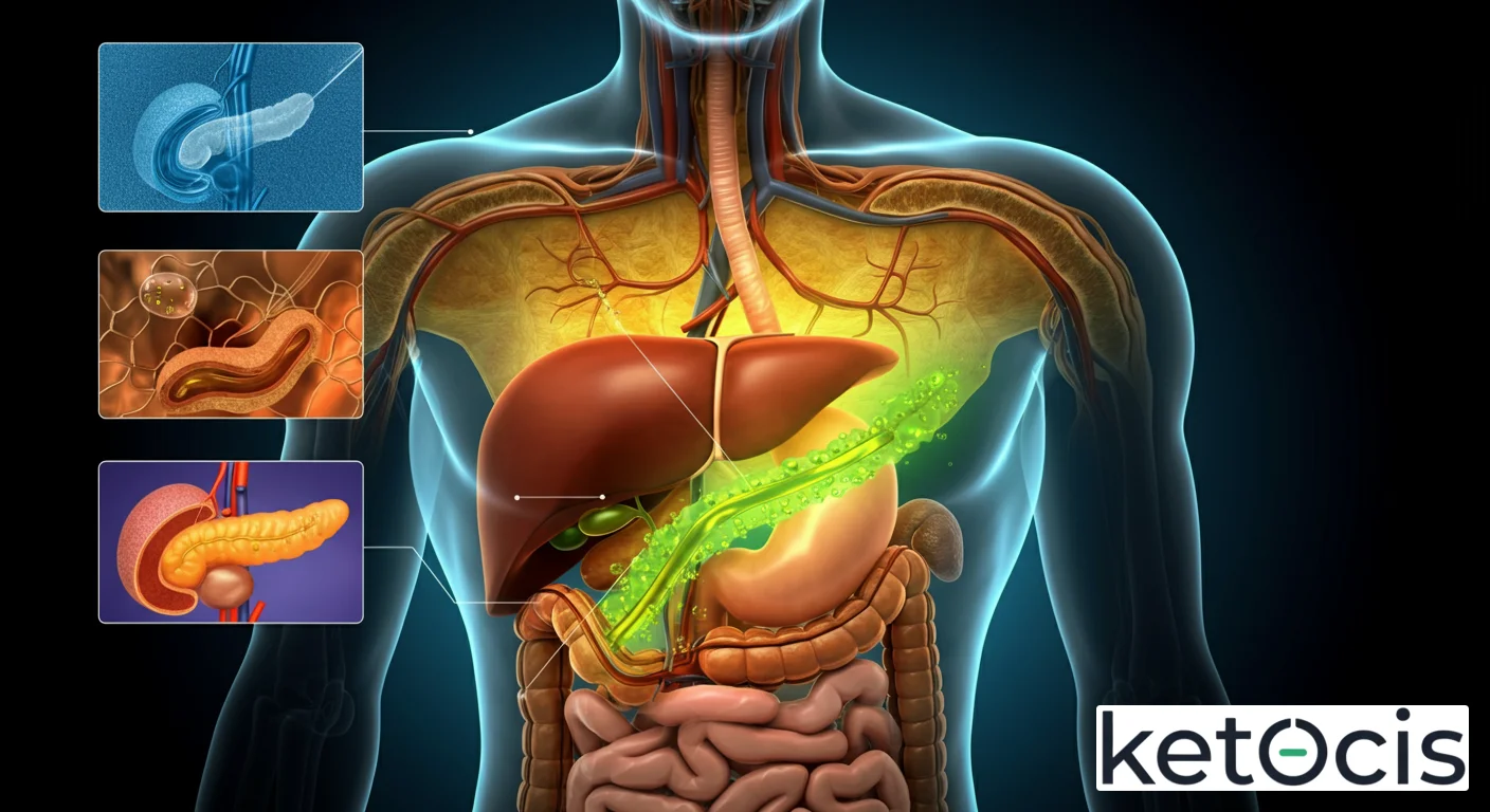 Conducto Colédoco: Anatomía, Función y Salud Biliar en Cetosis