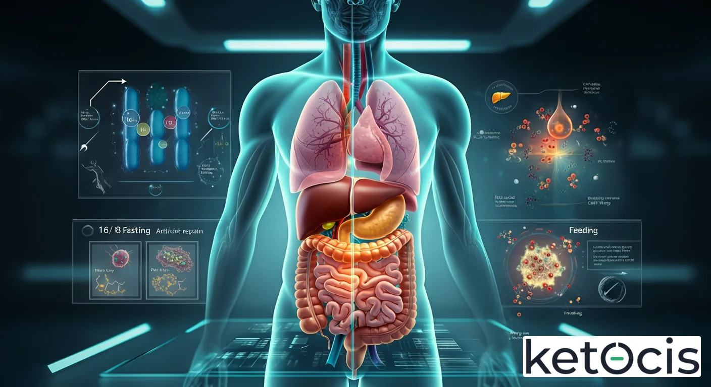 Ayuno 16/8: Guía Definitiva, Fisiología y Beneficios Científicos