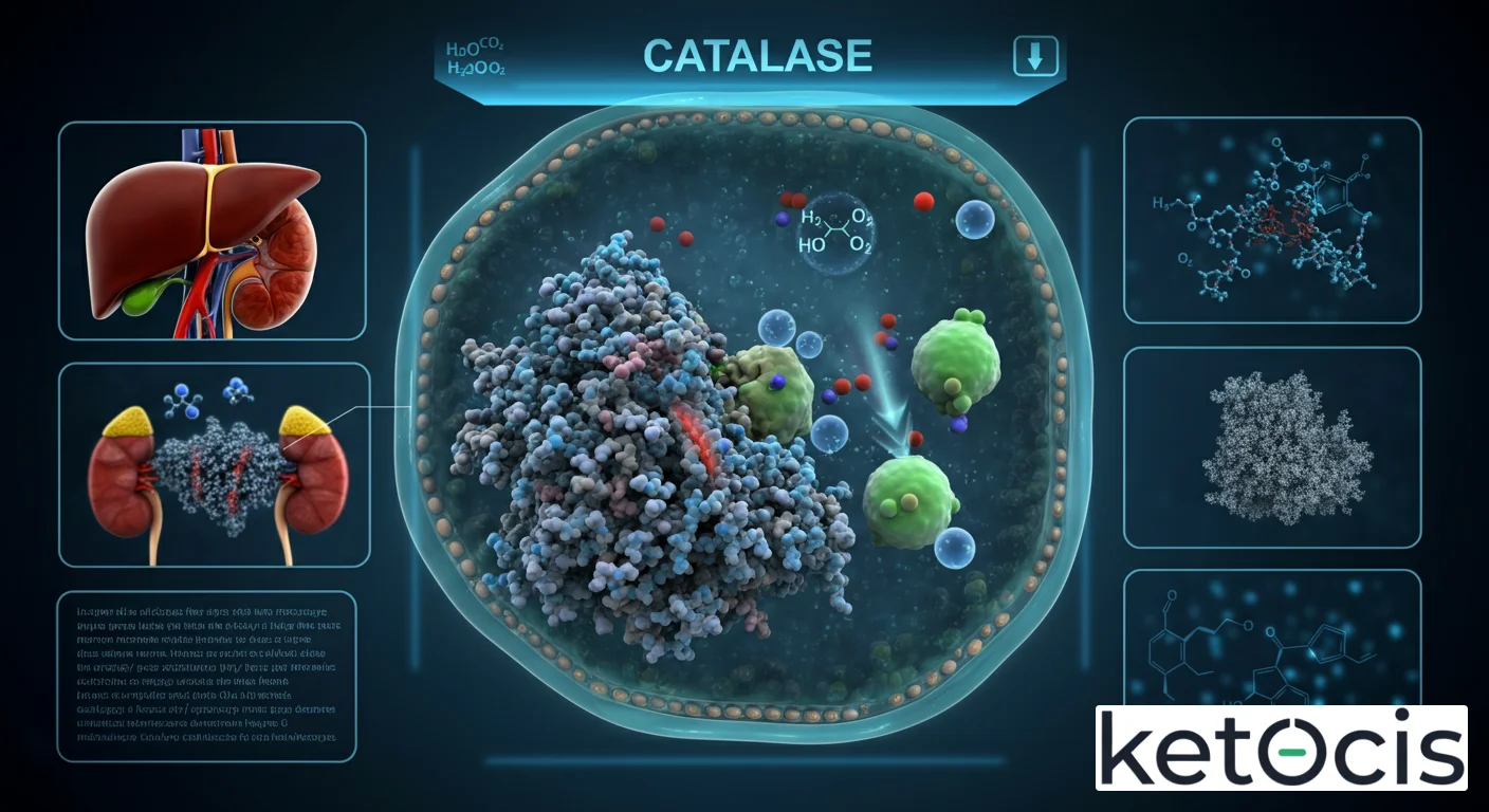 Catalasa: La Enzima Antioxidante Clave para tu Salud Metabólica